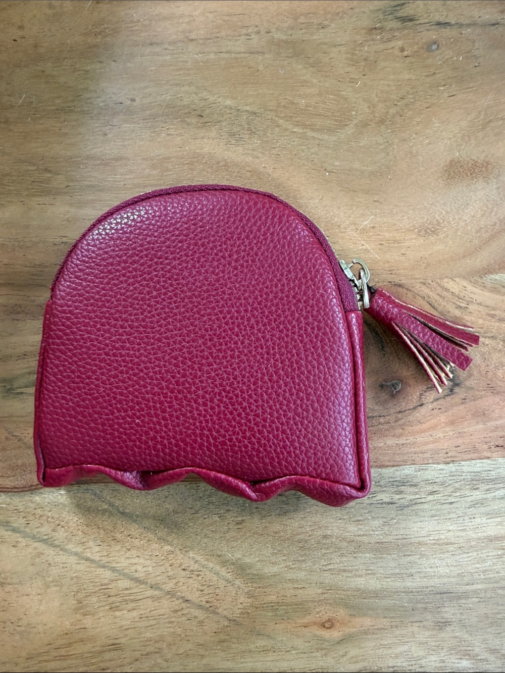 NWOT Red Pac-Man Ghost Coin Purse - Picture 2 of 5
